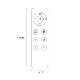 EasyDim pulti, ES-B-R4K-RGBW