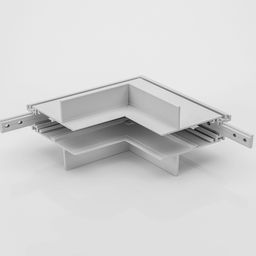 SY-LINK o‘rnatiladigan shina yo‘li uchun ichki burchak konnektori, SY-LINK-INT-T1-WH