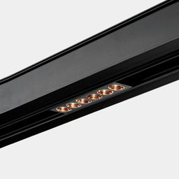 Chiziqli darklayt yoritgich, SY-LINK seriyasi, qora, 6 Vt, IP20, iliq oq (3000K), SY-LINK-110-BL-6-WW