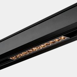 Chiziqli darklayt yoritgich, SY-LINK seriyasi, Qora, 12Вт, IP20, Iliq oq (3000К), SY-LINK-220-BL-12-WW