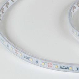 Светодиодная лента 2835, 60 LED/м, 4,8 Вт/м, 12В , IP66, 3M, Цвет: Холодный белый, SWG260-12-4.8-W-66-M