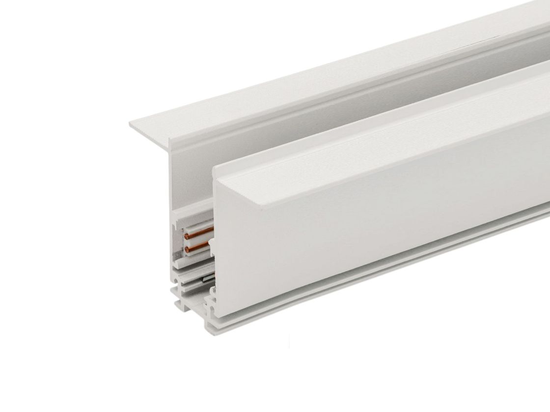 SY-LINK seriyasi, shpaklyovka ostiga chuqur o‘rnatiladigan ichki shinoprovod, Oq, IP20, SY-LINK-20T2-2.5-WH