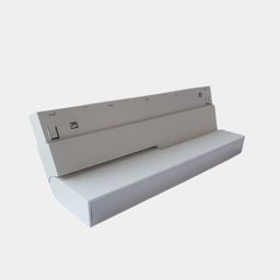 SY-LINK mat oq rangli trek “kitobcha” chirog‘i, yon tomondan ko‘rinish