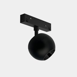 Трековый светильник-шар SY-LINK D90 черный, вид сбоку