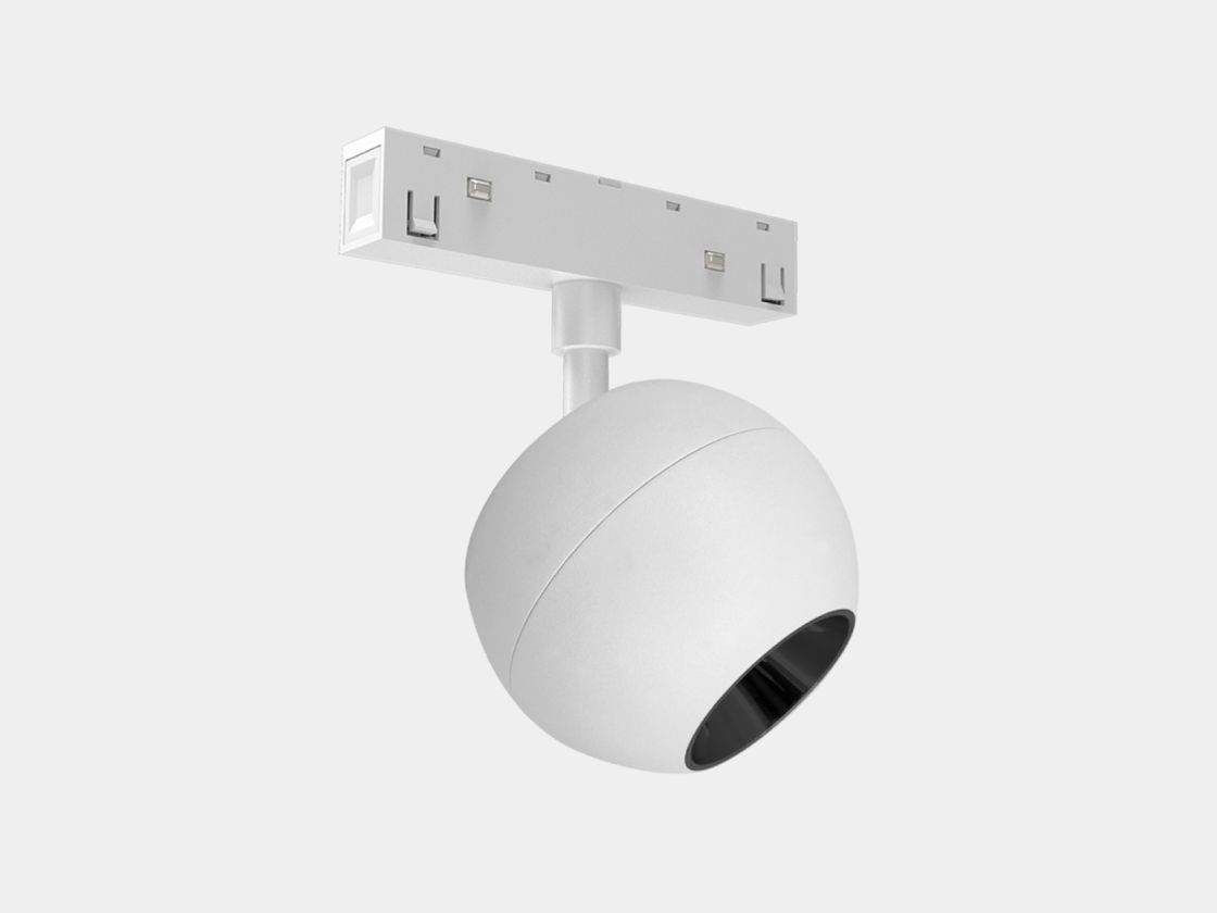 Shar shaklidagi spot yoritgich, SY-LINK seriyasi, Oq, 12Вт, IP20, Neytral oq (4000К), SY-LINK-SF90-WH-12-NW