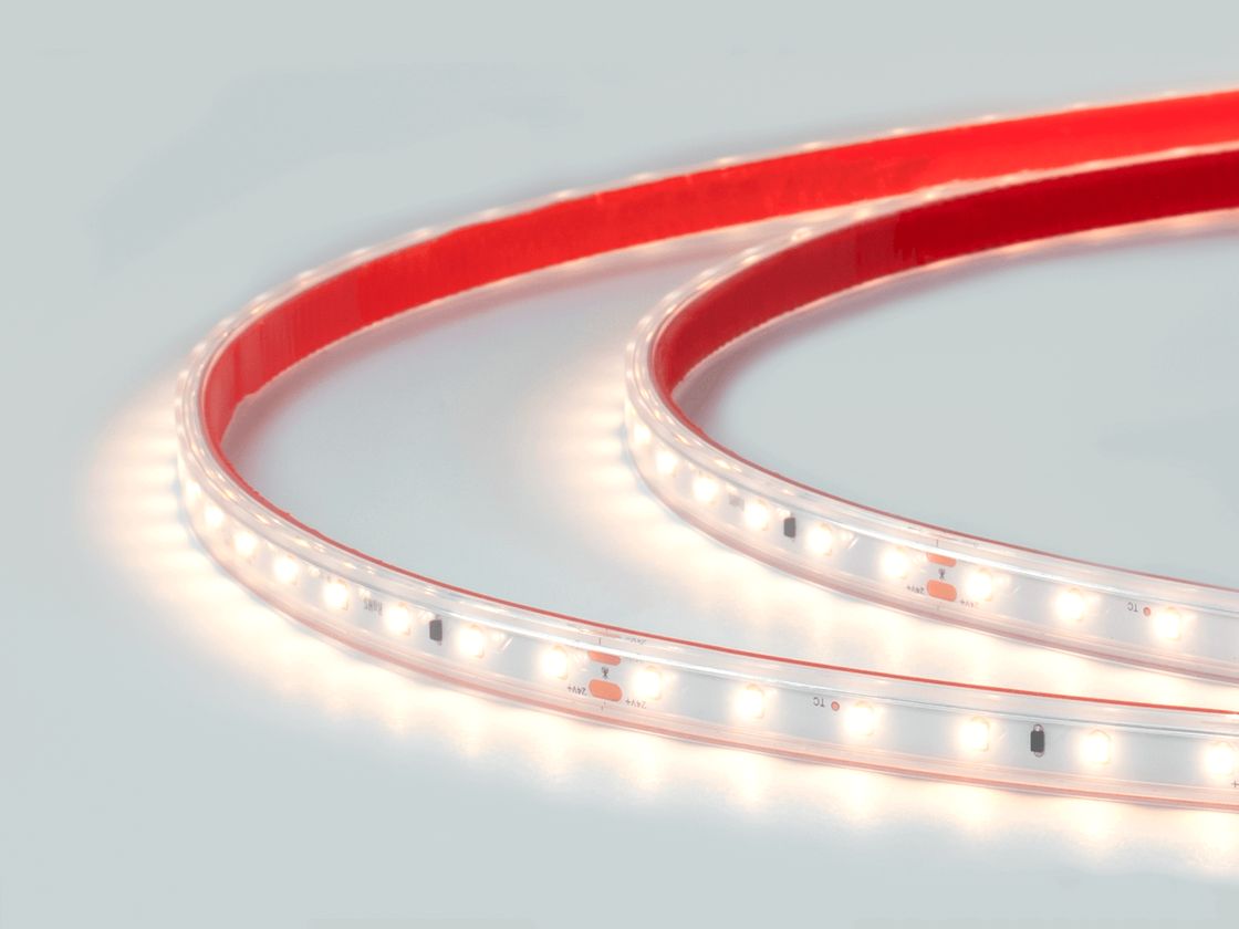 IP67 himoyalangan germetik LED lenta, iliq oq yorug‘lik