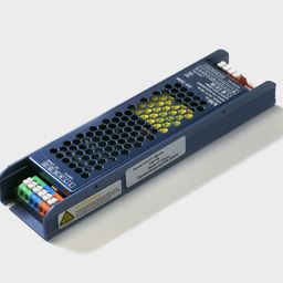 24V 250W IP20 quvvat manbai, metall korpusli