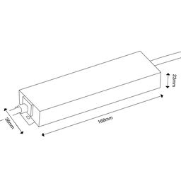 LED lenta uchun quvvat manbai, LCM-60-24
