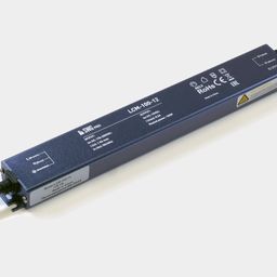 SWG PRO LCM-100-12 ultra yupqa quvvat manbai bloki, qora