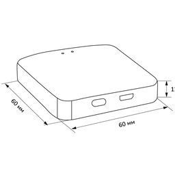 SLIM tizimi uchun Tuya Zigbee shlyuzi, 5V, 5W, R-GW-WF-ZGBT