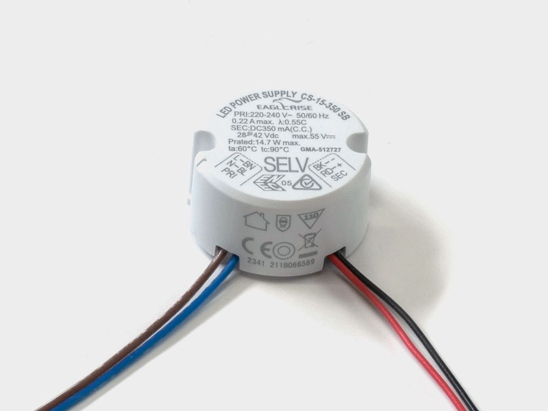 Eaglerise CS-15-350 SB dumaloq LED drayveri, simlar bilan