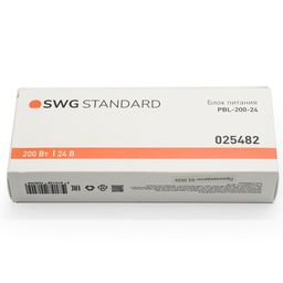 Упаковка блока питания SWG PBL-200-24 24В