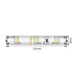 Светодиодная лента  2835, 60 LED/м, 4,8 Вт/м, 12В , IP66, Цвет: Теплый белый, SWG260-12-4.8-WW-66-M