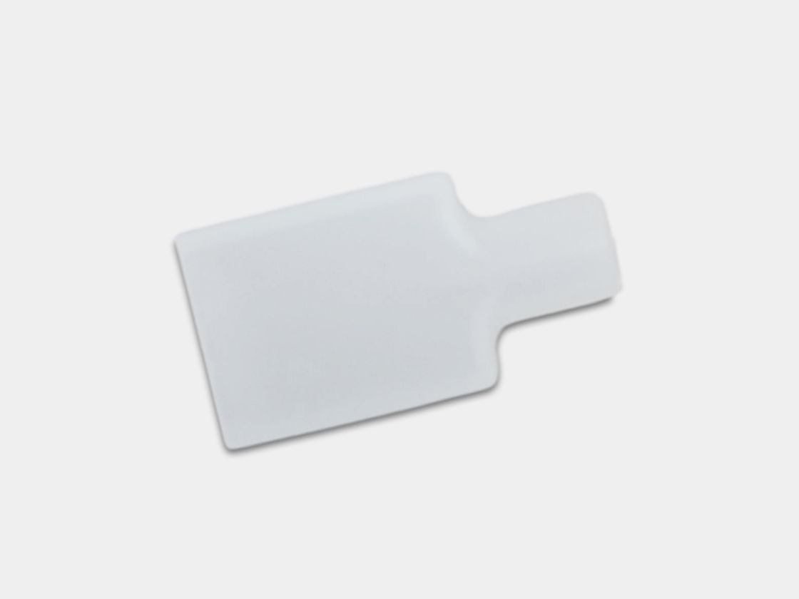 10 mm lenta uchun oq yakuniy qopqoq, yuqoridan ko‘rinish