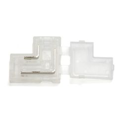 8 mm LED lenta uchun plastik T-konnektor, CN-8MM-2P-T-SC-H