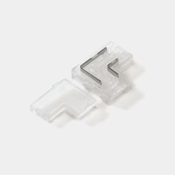 8 mm lenta uchun plastik T-konnektor, yuqoridan ko‘rinish