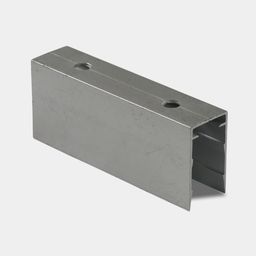 Neon lenta uchun alyuminiy mahkamlash 5 sm 10×18mm MNT-AL1018