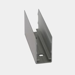 Neon lenta uchun alyuminiy mahkamlash 5 sm 10×18mm MNT-AL1018