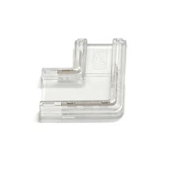8 mm LED lenta uchun plastik L-konnektor, CN-8MM-2P-L-SC-H