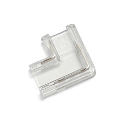 8 mm LED lenta uchun plastik L-konnektor, CN-8MM-2P-L-SC-H