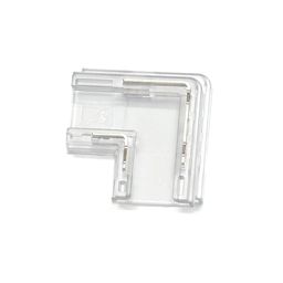 8 mm LED lenta uchun plastik L-konnektor, CN-8MM-2P-L-SC-H