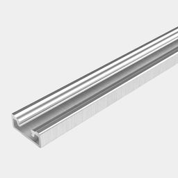 Neon lenta uchun alyuminiy mahkamlash profili 1 m 20×13 mm ikki tomonlama yoritish MNT-DU1020-1000