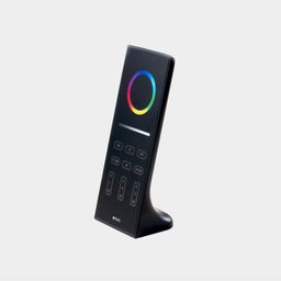 Quick Control sensorli pult (qora), burchak ostidan ko‘rinish