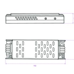 48V quvvat manbai IP20 200W PBL-200-48