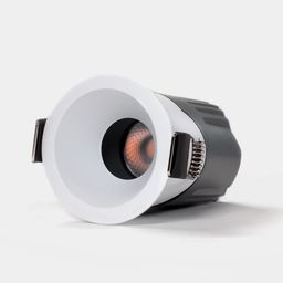 O‘rnatma svetilnik 7Вт 55° IP65 oq 3000К buriladigan RC-D52-7-WH-WW65