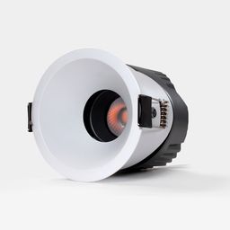 O‘rnatiladigan svetilnik 12Вт 55° IP65 oq 3000К buriluvchi RC-D84-12-WH-WW65