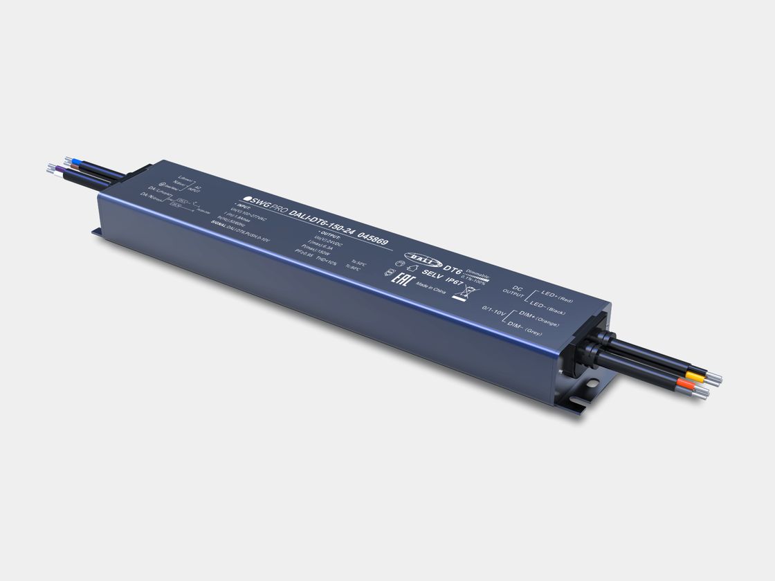 SWG PRO IP67 germetik quvvat manbai, metall korpusli