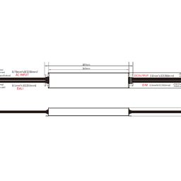 Блок питания в метал. корпусе IP67, DT6 DALI, PUSH, 0-10V, 200Вт, 24В, DALI-DT6-200-24