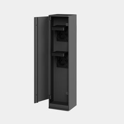 Розетка уличная влагозащищенная двойная IP65, 420 мм