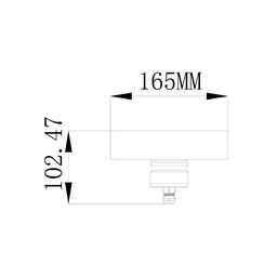 Landshaft yoritgich elementi, 12 Vt, 170°, 220–240 V, 3000K (iliq oq), IP65, tayanchsiz