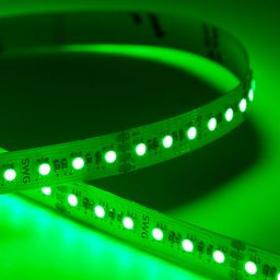 2835 RGB LED lenta, yashil rangda yoritish
