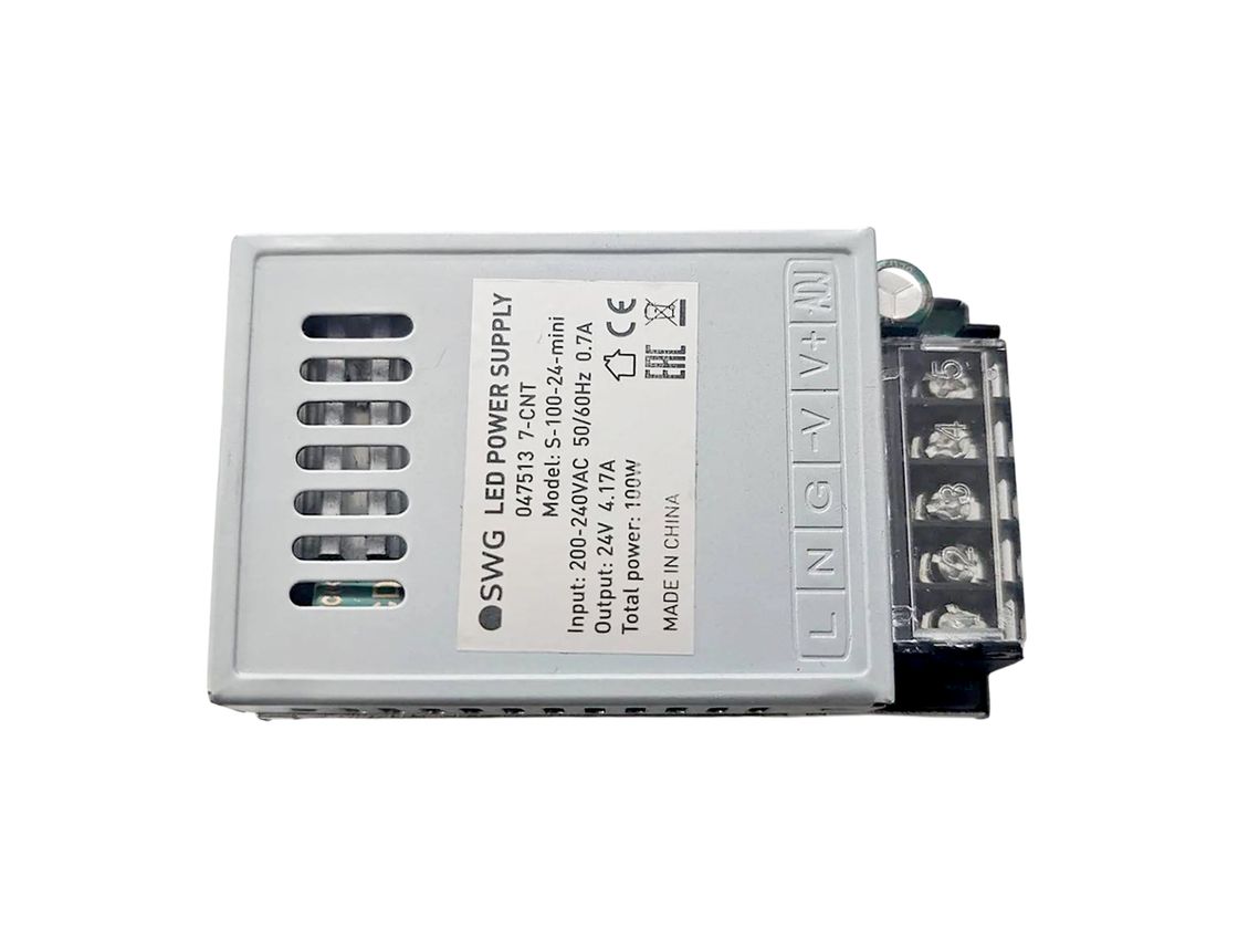 LED lenta uchun quvvat manbai 24V 100W, S-100-24-mini