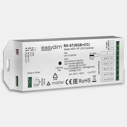 EasyBus Matter qabul qilgichi, ES-B-RX-MT (RGB+CCT)