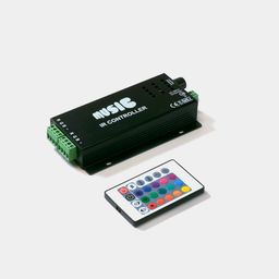 Korpusli IR RGB Music kontrolleri, pult bilan