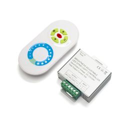 Диммер для ленты белый сенсор 10 A, max:120W, 12/24V: 240W, , RF-DIM-S5-10A