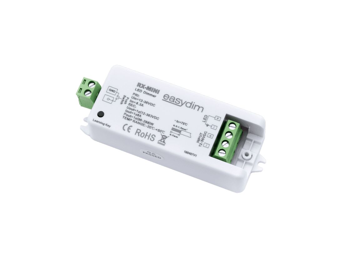 Приемник EasyDim RX-MINI на прозрачном фоне