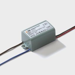 LED lentalar uchun quvvat manbai IP67 plastik 5 W, 12V, LV-5-12
