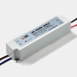 LED lentalar uchun quvvat manbai IP67 plastik 75 W, 12V, LV-75-12