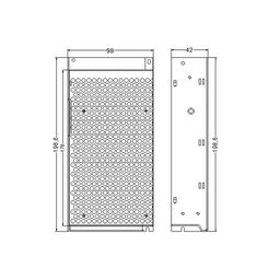LED lenta uchun quvvat manbai 12V 150W, S-150-12