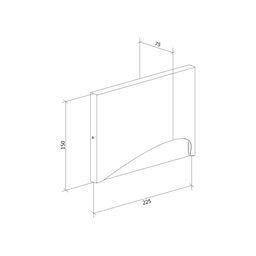 Devor chirog‘i JY KONVERT qora, LW-A0029A-BL-WW