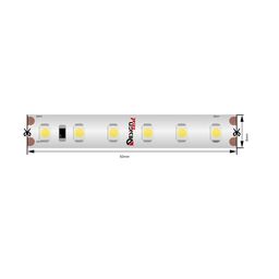 24V+ belgilanishiga ega SMD 3528 LED lenta segmenti