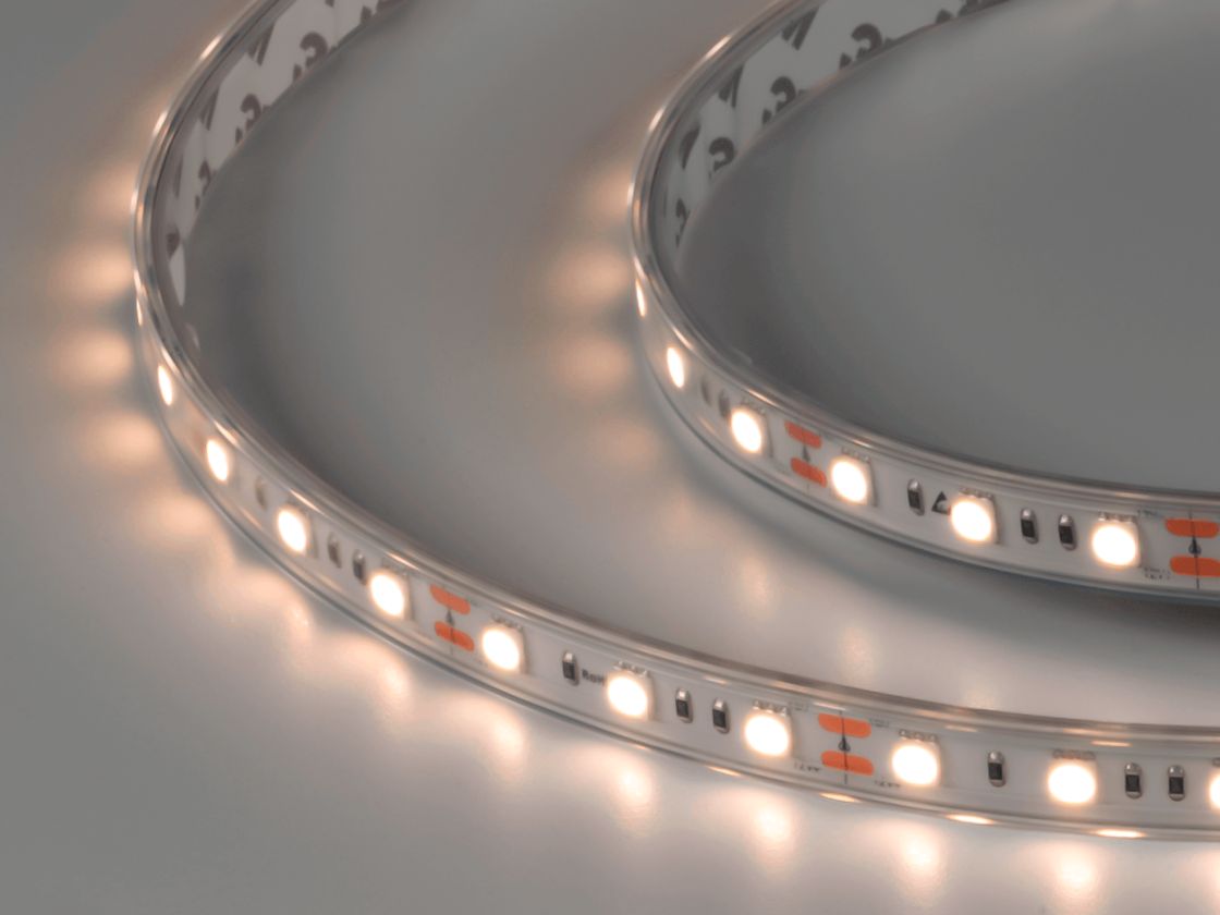 LUX LED lenta, 5050, 60 LED/m, 14,4 Vt/m, 12V, IP65, Neytral oq (4000K), DSG560-12-NW-65