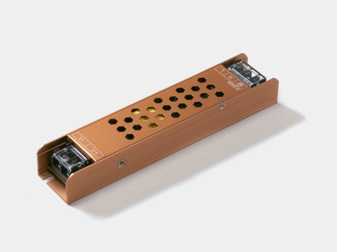 24V 60W IP20 ixcham quvvat manbai, metall korpusli