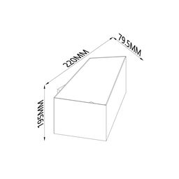 Devor chirog‘i GW PALMIRA 3000K, GW-1101-1-3-BL-WW
