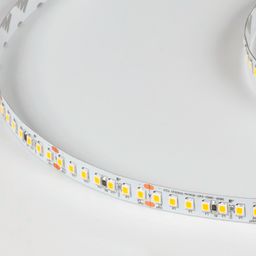 SWG PRO 2835 LED lenta, 168 LED/m, 17,3 Vt/m, 24V, IP20, Rang: Iliq oq, SWG2P168-24-17.3-WW-20