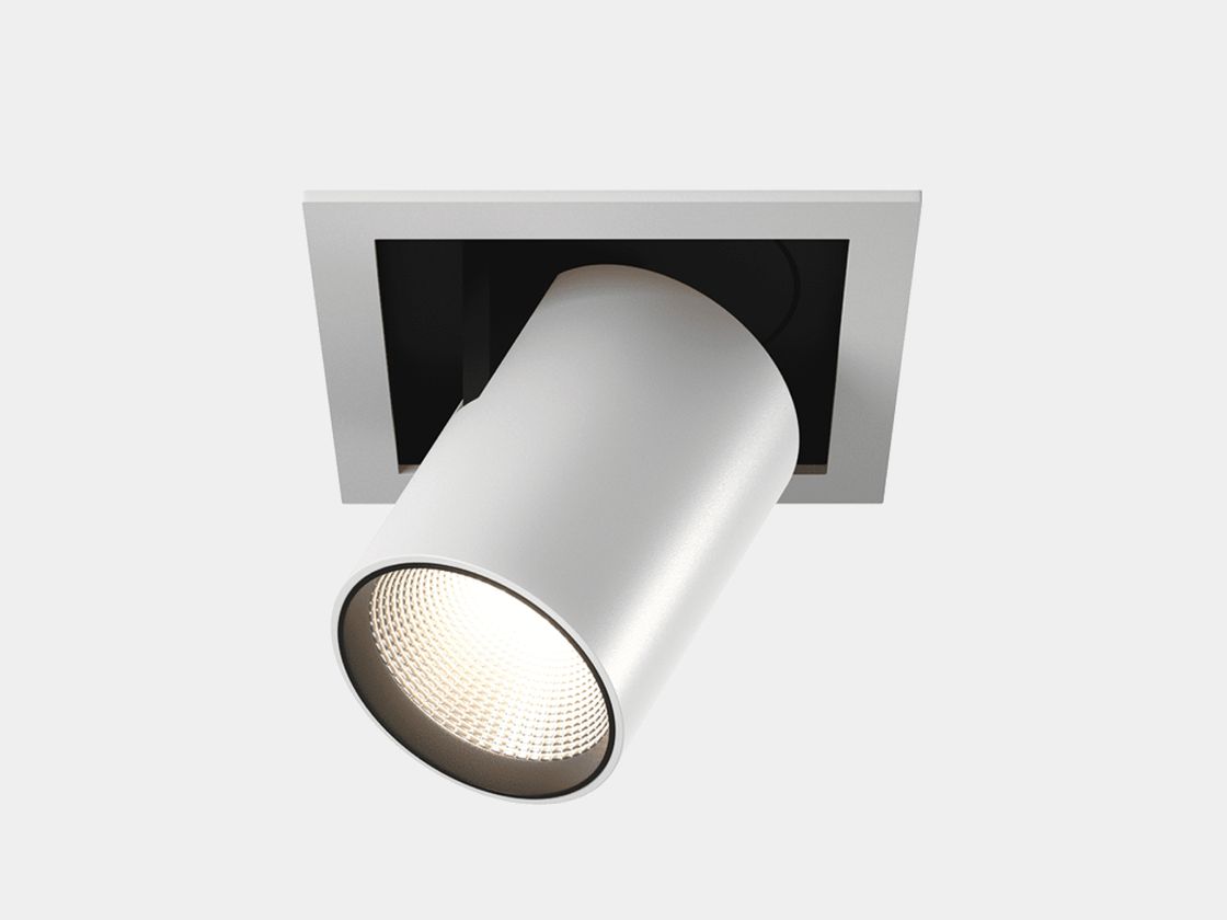 SPL ichki o‘rnatiladigan buriluvchi yoritgich, kvadrat ramkali